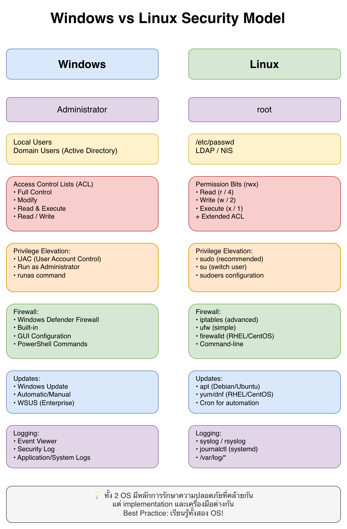 Comparison Table