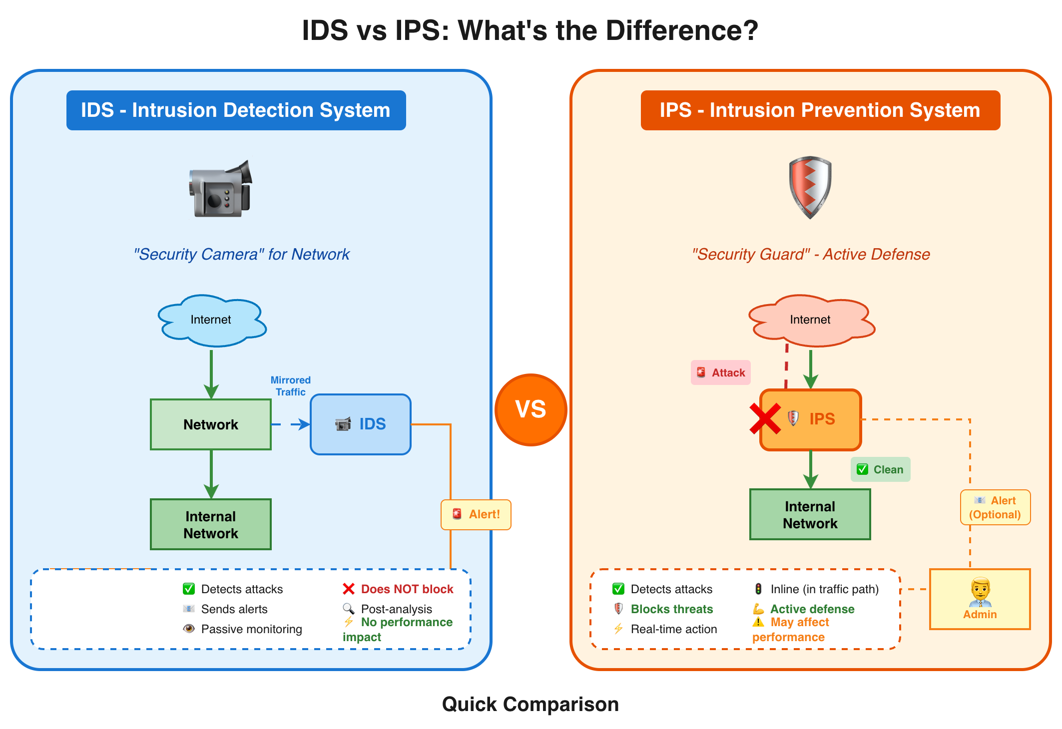 IDS vs IPS Comparison